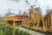 XCMG High Efficiency 75m Boom Length 18 Ton Second Hand topless Tower Crane XGT7528A-18S1 for Sale